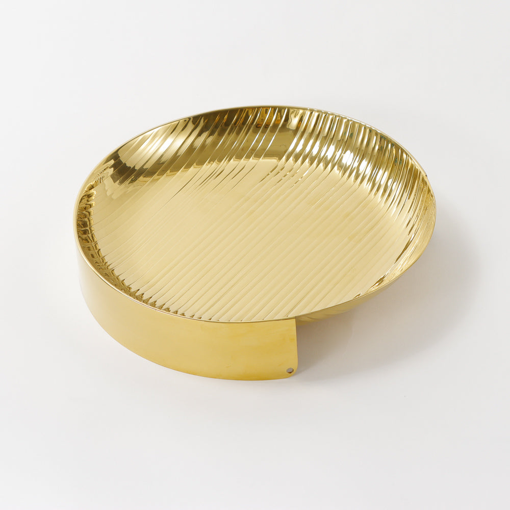 Elevated Serving Platter (Gold or Silver) – Maison Zeido